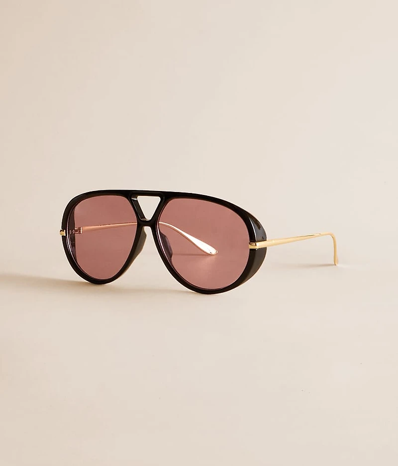 Retro Aviator Sunglasses