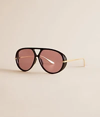 Retro Aviator Sunglasses
