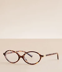 BKE Tort Blue Light Glasses