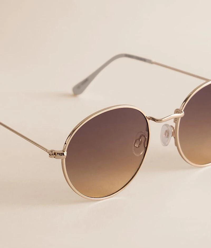 Gradient Round Sunglasses