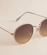 Gradient Round Sunglasses