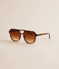 Tort Aviator Sunglasses