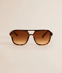 Tort Aviator Sunglasses