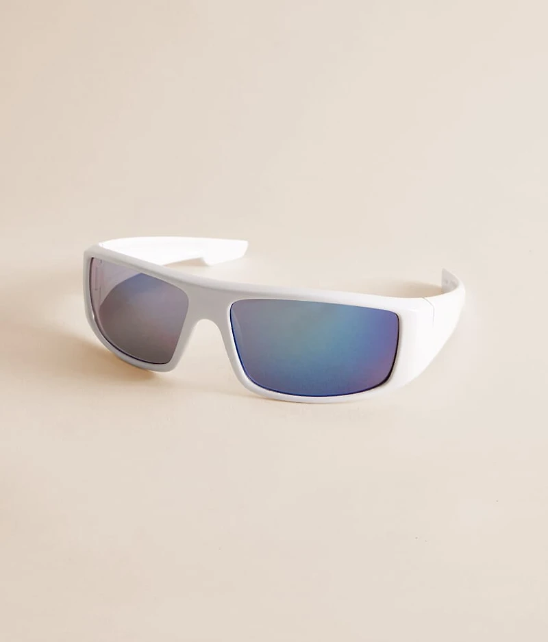 Blue Mirror Sunglasses