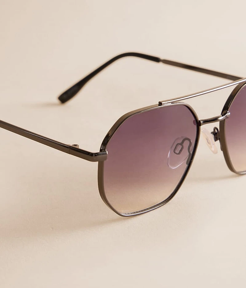 Gradient Geo Sunglasses