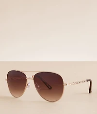 Gradient Aviator Sunglasses