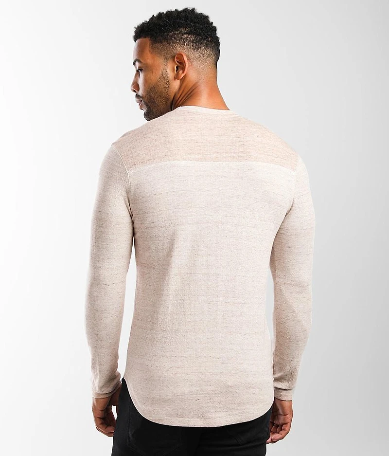 Marled Crew Neck Pullover