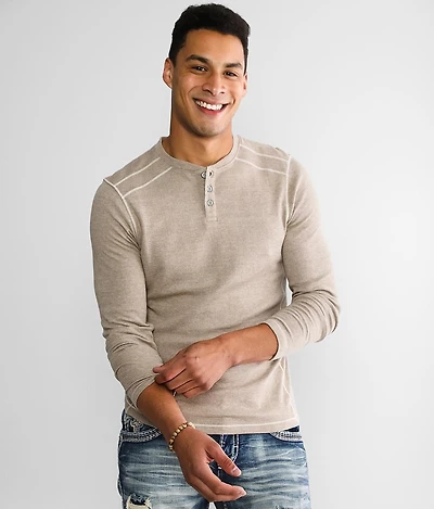 Marled Henley