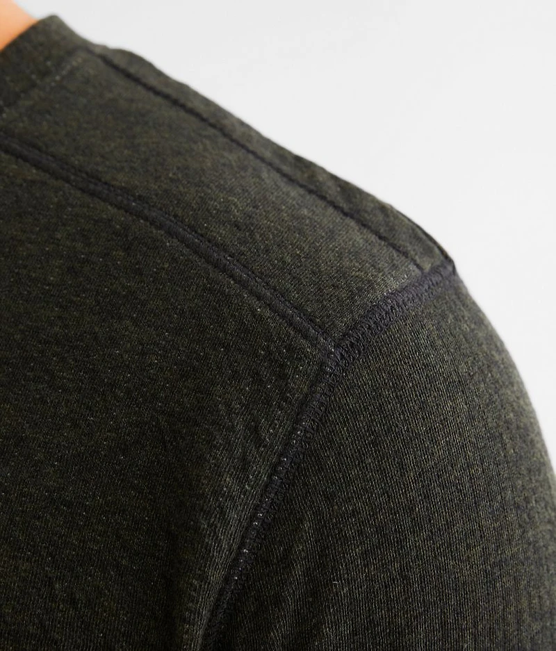 Plated Jersey Henley