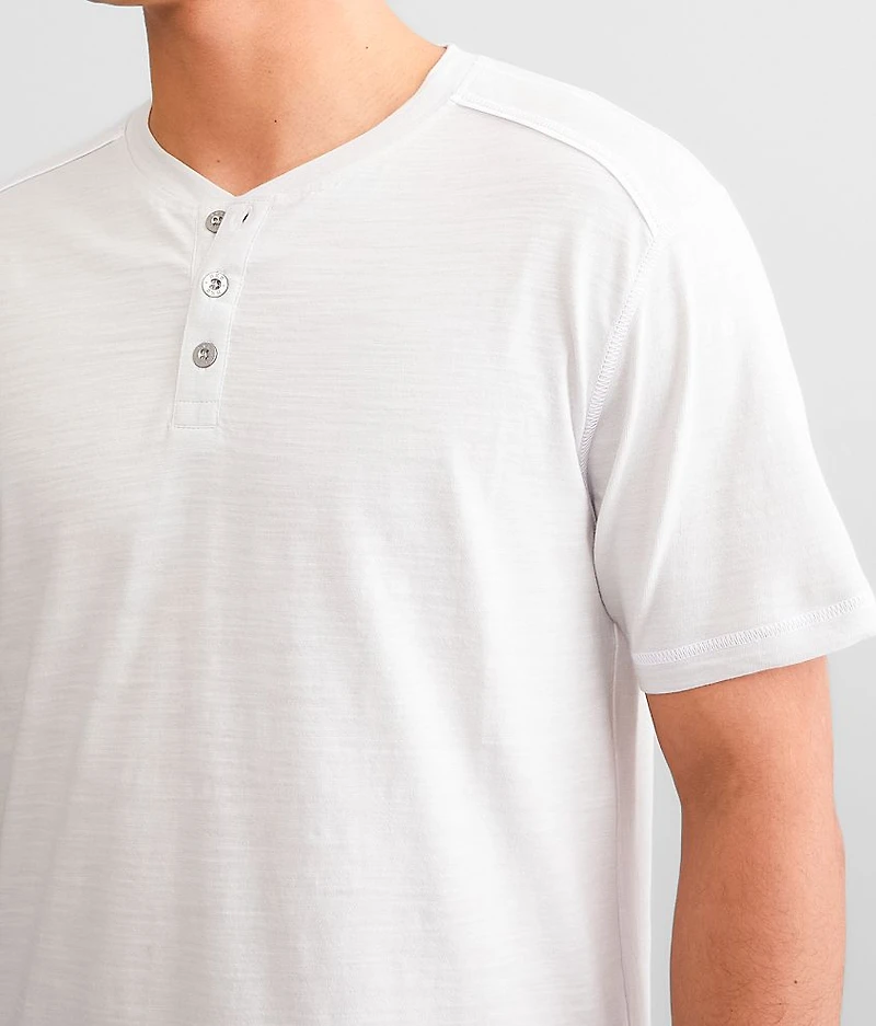 Slub Knit Henley
