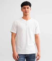 Slub Knit Henley