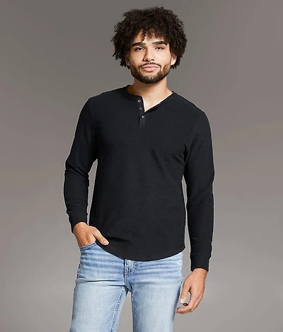 Textured Henley