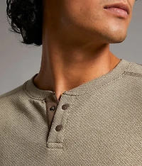 Jacquard Henley