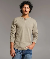 Jacquard Henley