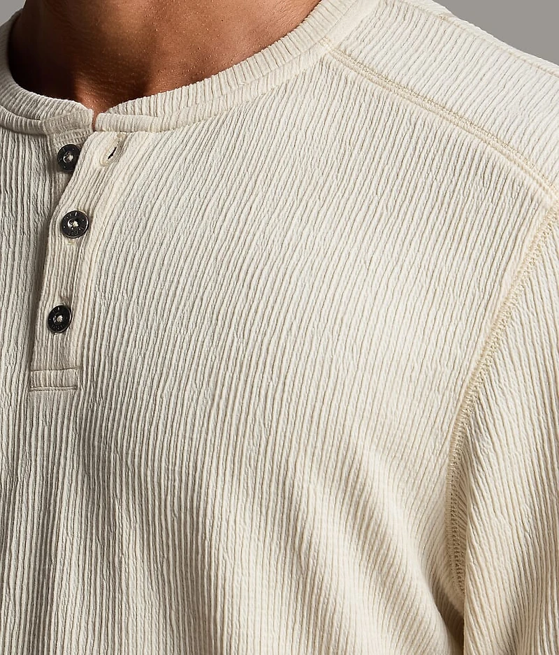 Ribbed Henley