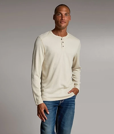 Ribbed Henley