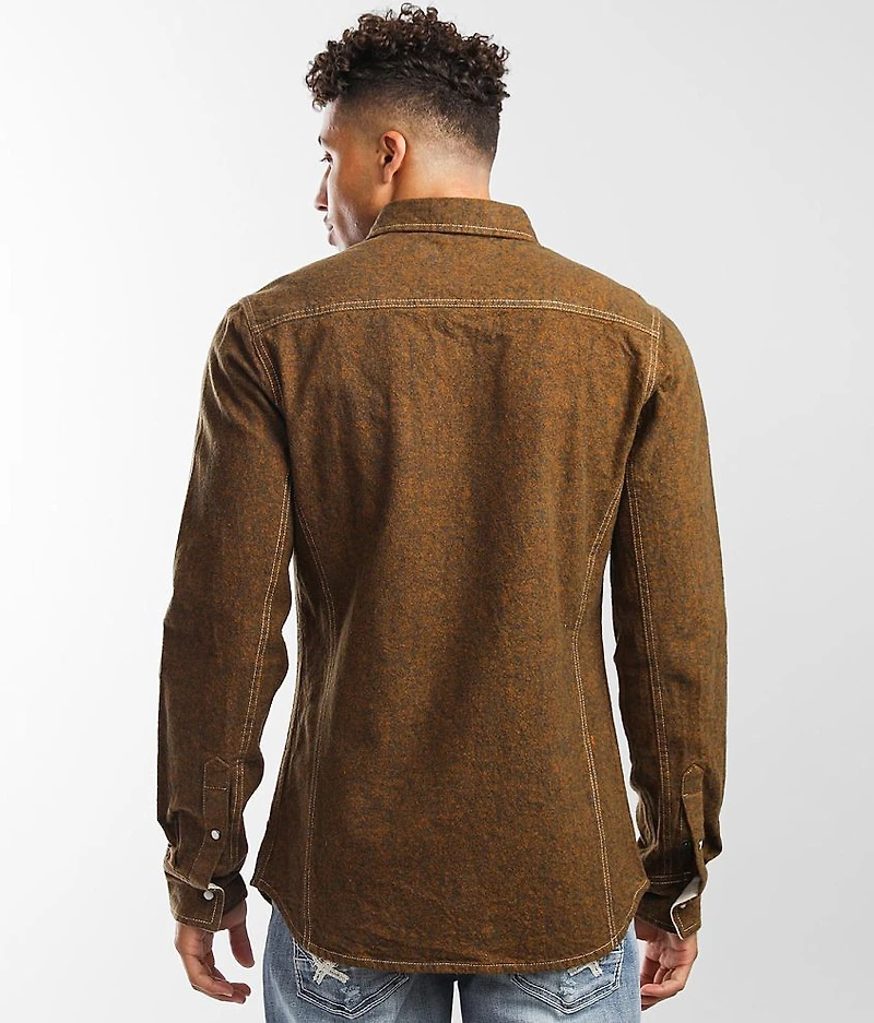 Brushed Woven Tailored Shirt