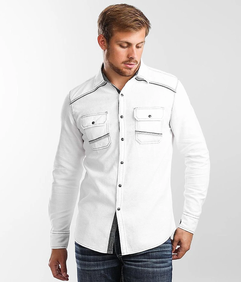 Textured Athletic Shirt
