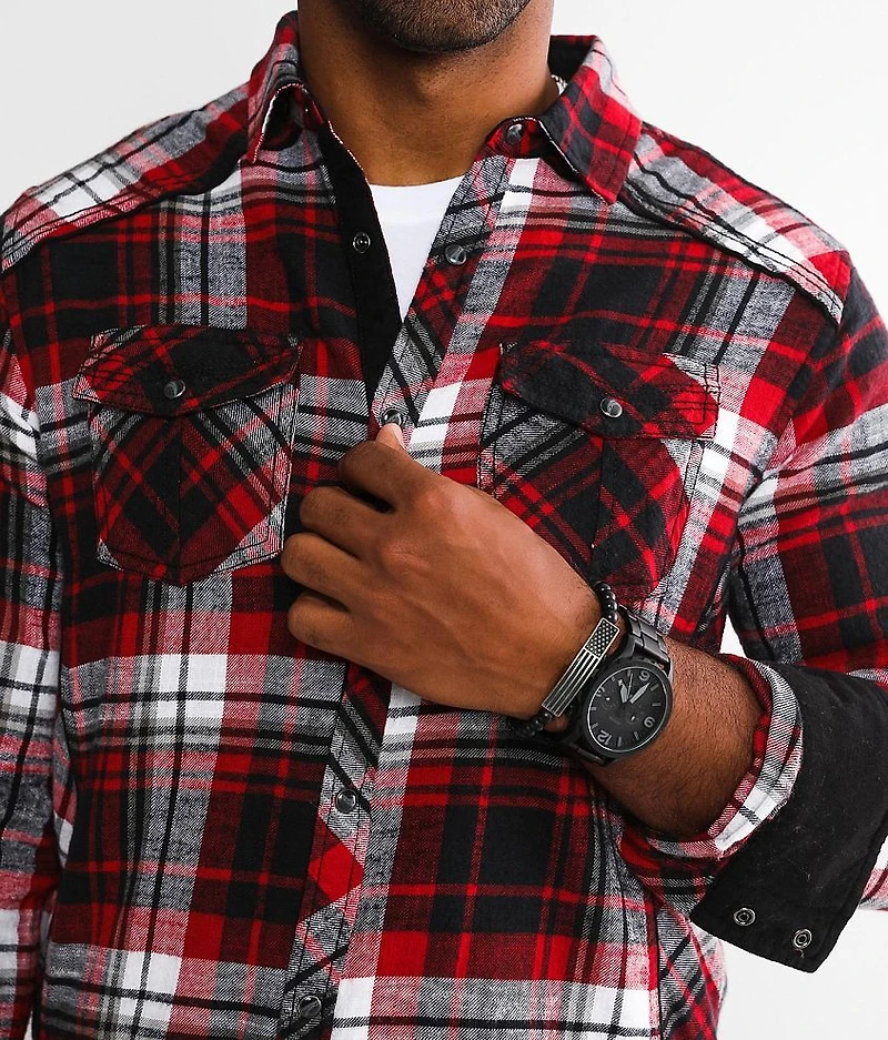 Brushed Plaid Standard Shirt