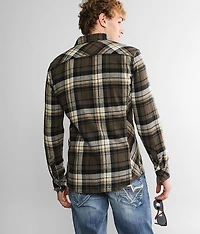 Plaid Tailored Flannel Shirt