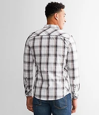 Plaid Tailored Stretch Shirt