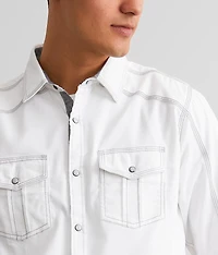 Solid Standard Stretch Shirt