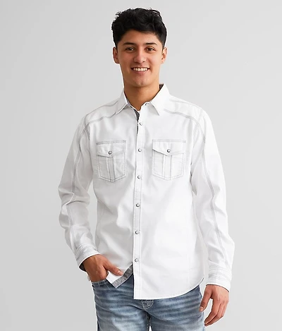 Solid Standard Stretch Shirt