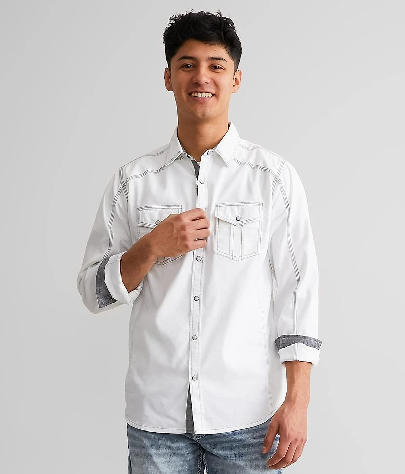 Solid Standard Stretch Shirt