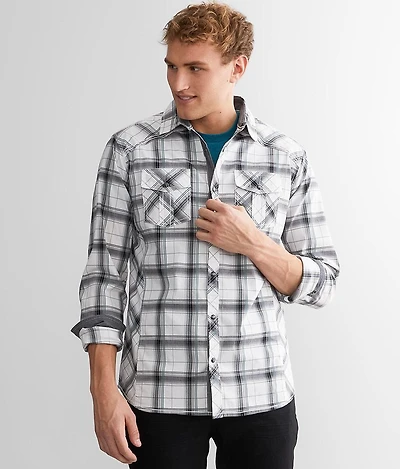 Plaid Athletic Stretch Shirt