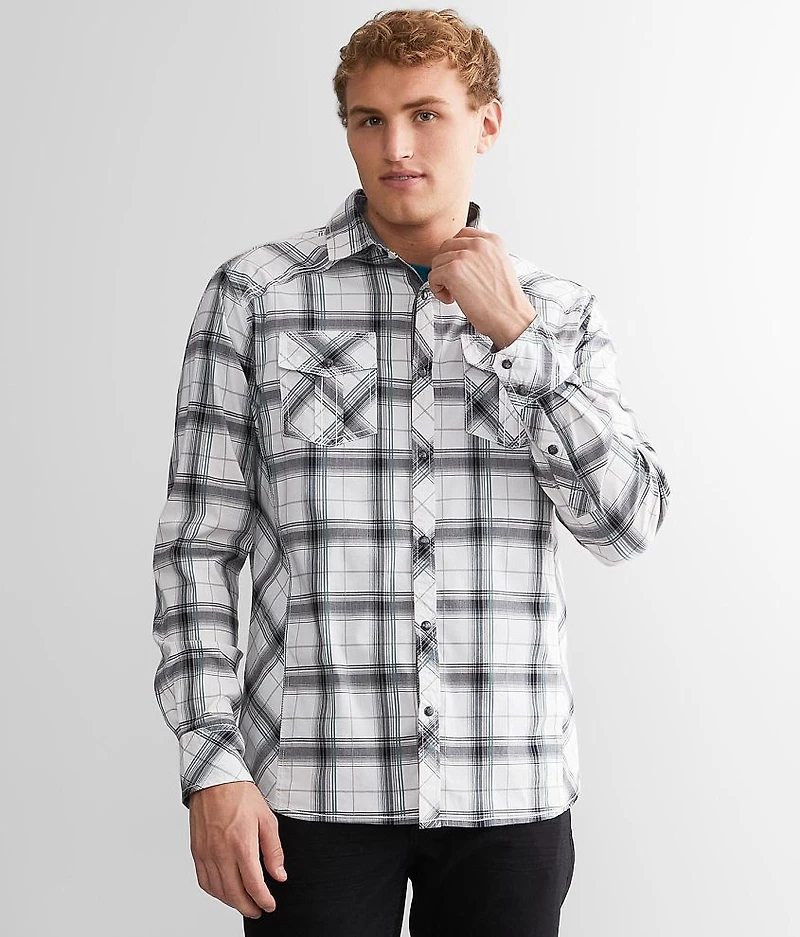 Plaid Athletic Stretch Shirt