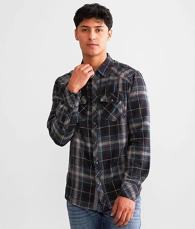 BKE Plaid Standard Shirt