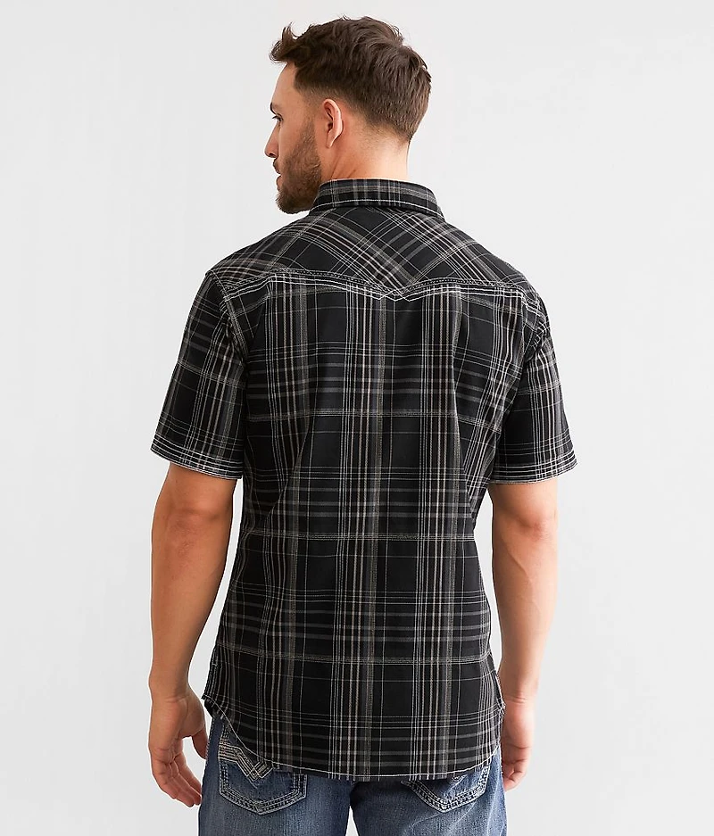 Plaid Athletic Stretch Shirt