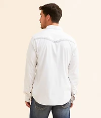 Embroidered Athletic Stretch Shirt
