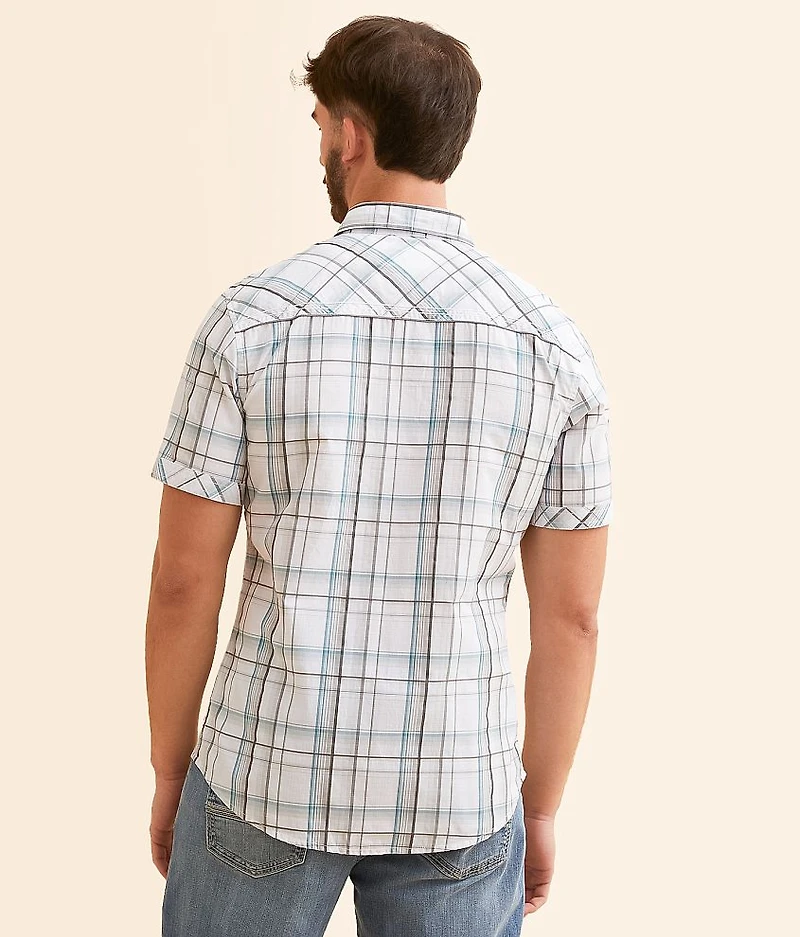 Athletic Plaid Shirt