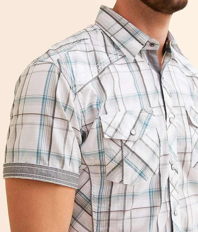 Athletic Plaid Shirt
