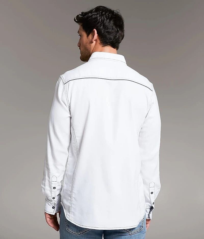 Embroidered Standard Stretch Shirt