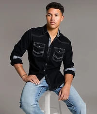 Solid Athletic Stretch Shirt