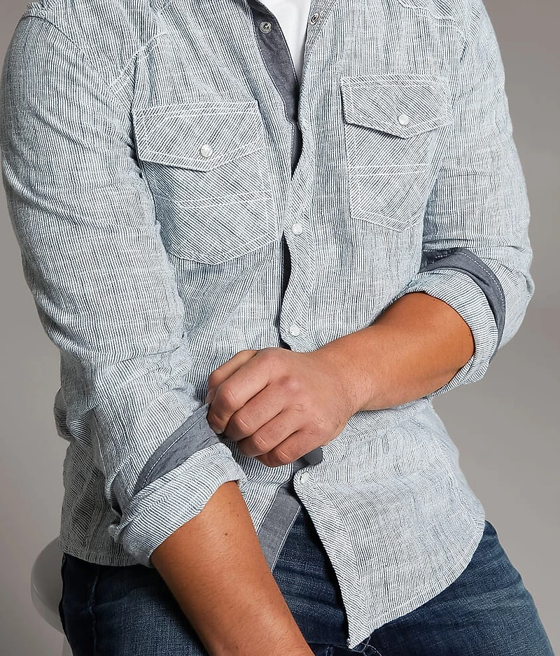 Striped Athletic Shirt