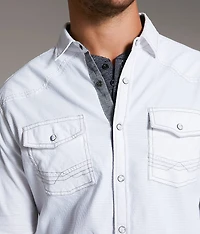 Textured Athletic Stretch Shirt