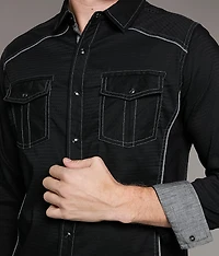 Textured Standard Stretch Shirt