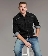 Textured Standard Stretch Shirt