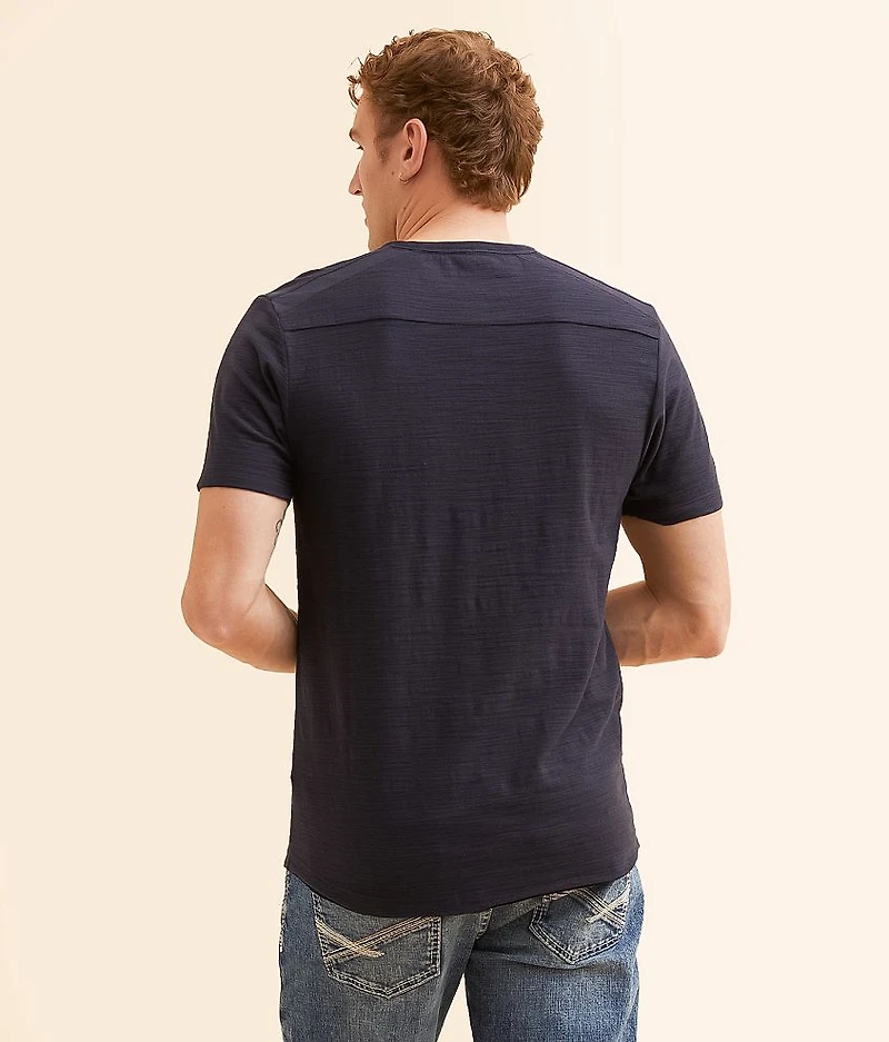 Slub Knit Henley