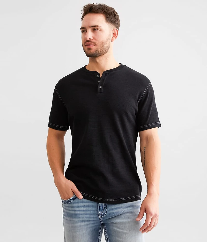 BKE Slub Knit Henley