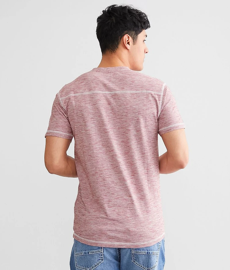 Slub Knit Henley