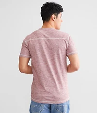 Slub Knit Henley