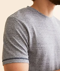 Textured Knit T-Shirt