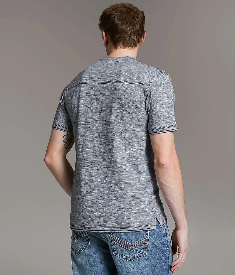 Slub Knit Henley