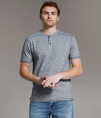 Slub Knit Henley