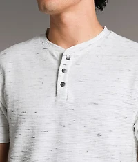 Slub Knit Henley