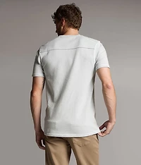 Contrast Stitch Henley